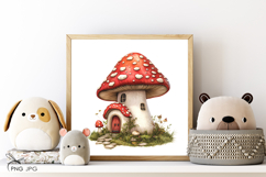 Fairytale mushroom house sublimation Product Image 2