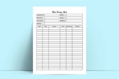 Client Tracking Logbook KDP Interior Product Image 2
