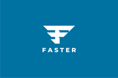 Faster Letter F Logo Design Vector Product Image 2