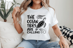 The Ocean Tides Are Calling SVG Design, Summer &amp; Beach SVG Product Image 2