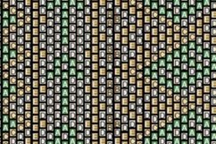 Green Gold Ethnic bracelet pattern for beading seed bead Product Image 2