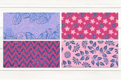 SPRING Mug design BLUE and ROSE glitter design Bundle, JPG Product Image 2