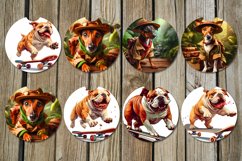 Funny dogs | pets Car coaster &amp; key chain design bundle Product Image 2