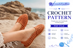 Crochet Espadrilles Pattern PDF Product Image 4