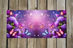 Lilac bush &amp; sakura| flowers Sublimation Mug design bundle Product Image 2