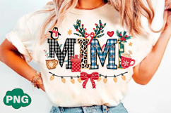 Christmas Mimi PNG Trendy T-shirt Product Image 2