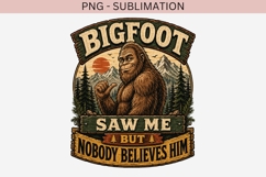 Big foot png design for T-shirts Product Image 2