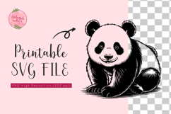 Giant Panda SVG Bundle, Whimsical Funny Product Image 2