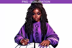 Black Woman PNG Digital Downloads Product Image 2