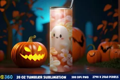 Halloween Tumbler Sublimation Wraps, Tumbler Halloween Product Image 2