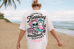 Thrifting Skeleton PNG, Funny Thrift Store Lover Retro Product Image 2