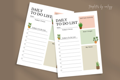 Cute Daily To-Do List Planner | Kawaii Daily Planner Product Image 2