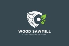 Wood Sawmill Logo Product Image 3