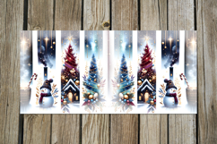 Christmas brushstroke | 4 vintage Sublimation Mug design PL Product Image 2