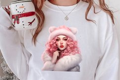 Pink Christmas Collection Sublimation, Pink Christmas PNG Product Image 2