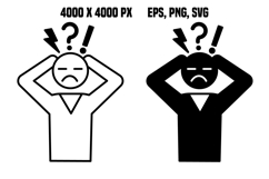 Panic Attack Icons Product Image 1