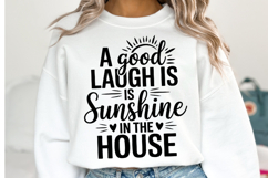 A good laugh is sunshine Svg | Svg Cut Files | Shirt Svg Product Image 2