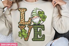 LOVE PNG, St Patricks Day Gnome Sublimat Product Image 1