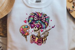 Funny Skeleton Messy CLIPART PNG Product Image 1