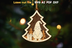 Christmas Tree Toys Bundle SVG laser cut file for Glowforge Product Image 2