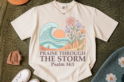 Boho Christian Floral PNG Designs, Sublimation Graphics Product Image 3