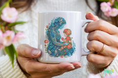 Mother &amp; child Flowers PNG Product Image 4