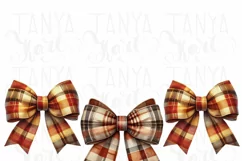 Autumn Bow Print, Seasonal Coquette Design, Cozy Fall Vibes Product Image 2