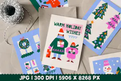Hand Drawn Cute Christmas Posters and Holiday Prints Product Image 2