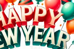 New Year's Eve PNG Digital Design for Holiday Shirts Product Image 3