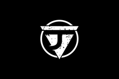 T and J Initial Letter Logo in Circular Triangle Design Product Image 3