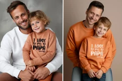 Papa svg, best dad ever svg, I love you Dad Product Image 3