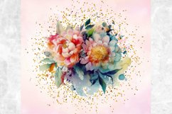 Floral Tumbler Wrap, Mother's Day 20oz Skinny Tumbler Png Product Image 2