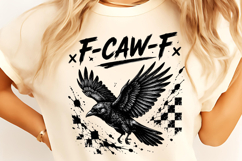 F-CAW-F Funny Halloween PNG, Trending Halloween PNG, Spooky Product Image 2