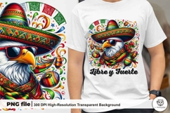 Eagle Cinco de Mayo Mexican Fiesta Clipart Bundle Product Image 8