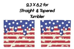 4th of july 20 oz skinny tumbler, Patriotic designs Product Image 2
