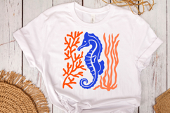 Ocean Clipart Bundle | Sea Animals, Seashells Sublimation Product Image 2