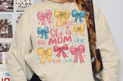 She Is Mom Sublimation, Mothers Day Png Product Image 3