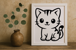 Adorable Cute Animal SVG EPS DXF PNG Product Image 2