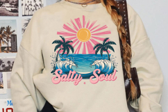 Salty Soul Sublimation, Retro Summer Png Product Image 3