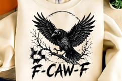 F-CAW-F Funny Halloween PNG, Trending Halloween PNG, Spooky Product Image 7