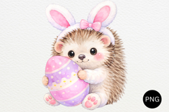 Easter Hedgehog Clipart PNG Product Image 2