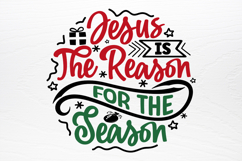 Christmas Round Ornaments Sign SVG Product Image 2