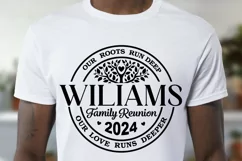 Family Reunion SVG, Family, Our roots run deep SVG Product Image 3