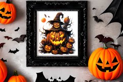 Funny Halloween Sublimation Clipart, Funny Halloween PNG Product Image 2