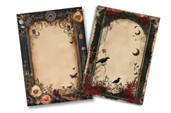 Dark Apothecary Junk Journal Pages Product Image 2