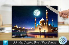 Islamic Cutting Board Sublimation Design Product Image 1