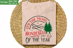 It's The Most Wonderful Time Of The Year SVG Design Product Image 2