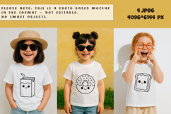 4 Kids Shirt Mockup Product Image 2