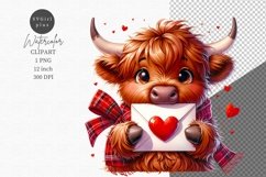 Valentines day, Highland calf, Product Image 1