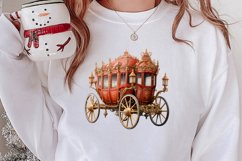 Vintage Christmas Magic Clipart, Christmas Clipart Product Image 2